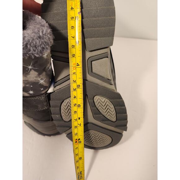 Snow Winter Boots Kids Unisex  Slip Resistant Outdoor Lined NEW Sz EU 34 US 2.5 - Picture 11 of 11